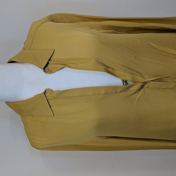 Blouse in mustard color by A. L. C. - Picture 1 of 12